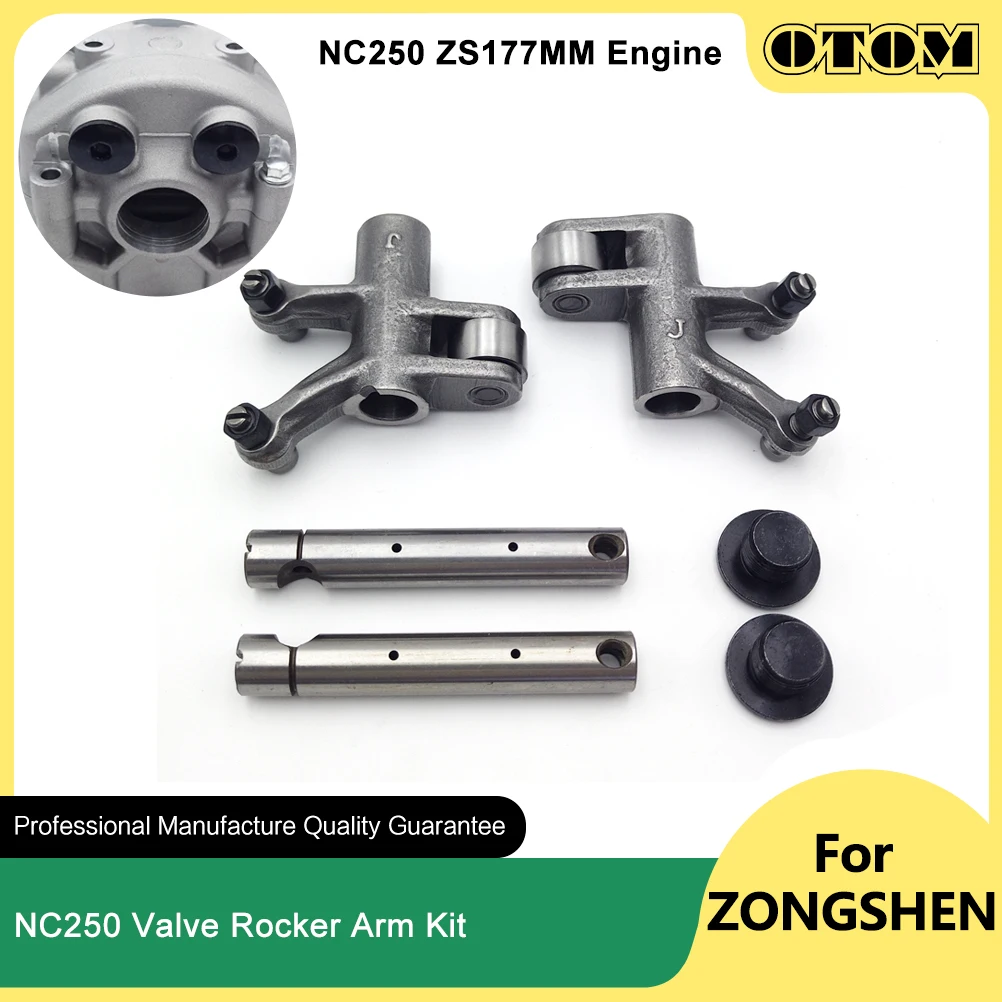 

OTOM ZS177MM мотоциклетный клапан, коромысло вала, комплект болтов клапана головки блока цилиндров для ZONGSHEN NC250 KAYO BOSUER KEWS AVANTIS GR BRZ