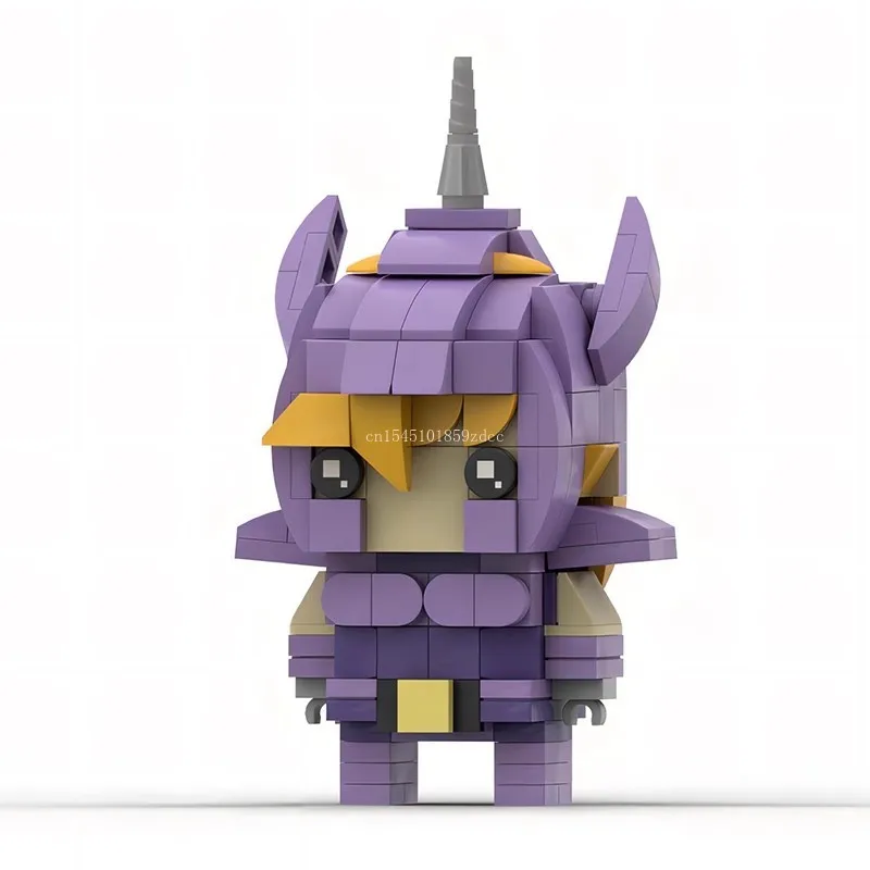 MOC Saints Seiyaed Brickheadz Japan Anime Action Figures Undersea Temple Sea Fighter Building Blocks Ideas Set Brick Toys Gifts