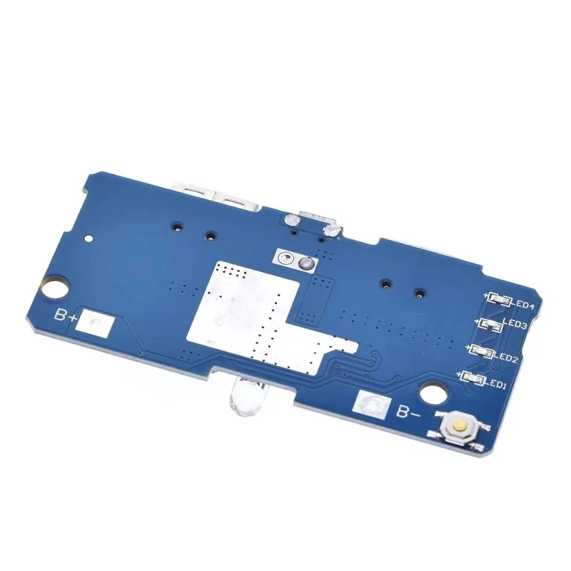 18650 Dual Micro USB 3.7V naar 5V 2A Boost Mobiele Power Bank DIY 18650 Lithium Batterij Oplader printplaat Step Up Module Met LED