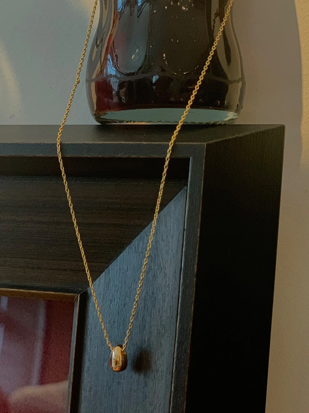 

Liberline Sisy Faionable Waterdrop Цепочка на ключицы Ожерелье из серебра 925 пробы Повседневные женские элегантные легкие роскошные ювелирные изделия