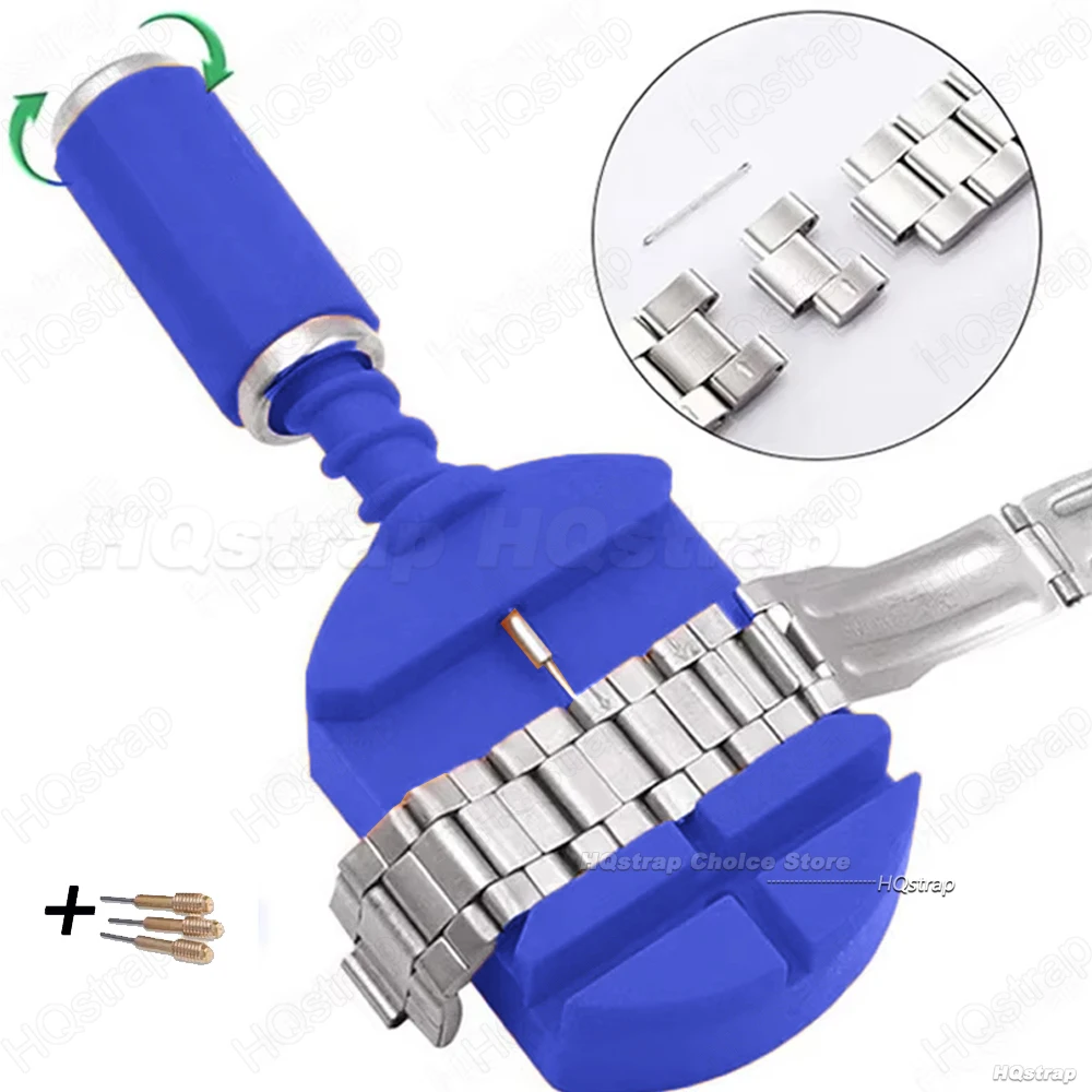 Watchmaker Watch Repair Repairing Tools Watch Strap Remover Opener Fixed Base Set Professional Hammer Disassembly Tool