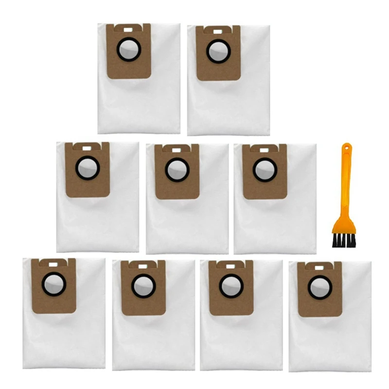 For Dreame Bot L10 Plus/Z10 Pro Dust Bag Vacuum Cleaner Replacement Spare Parts Cleaning Brush Dust Bag