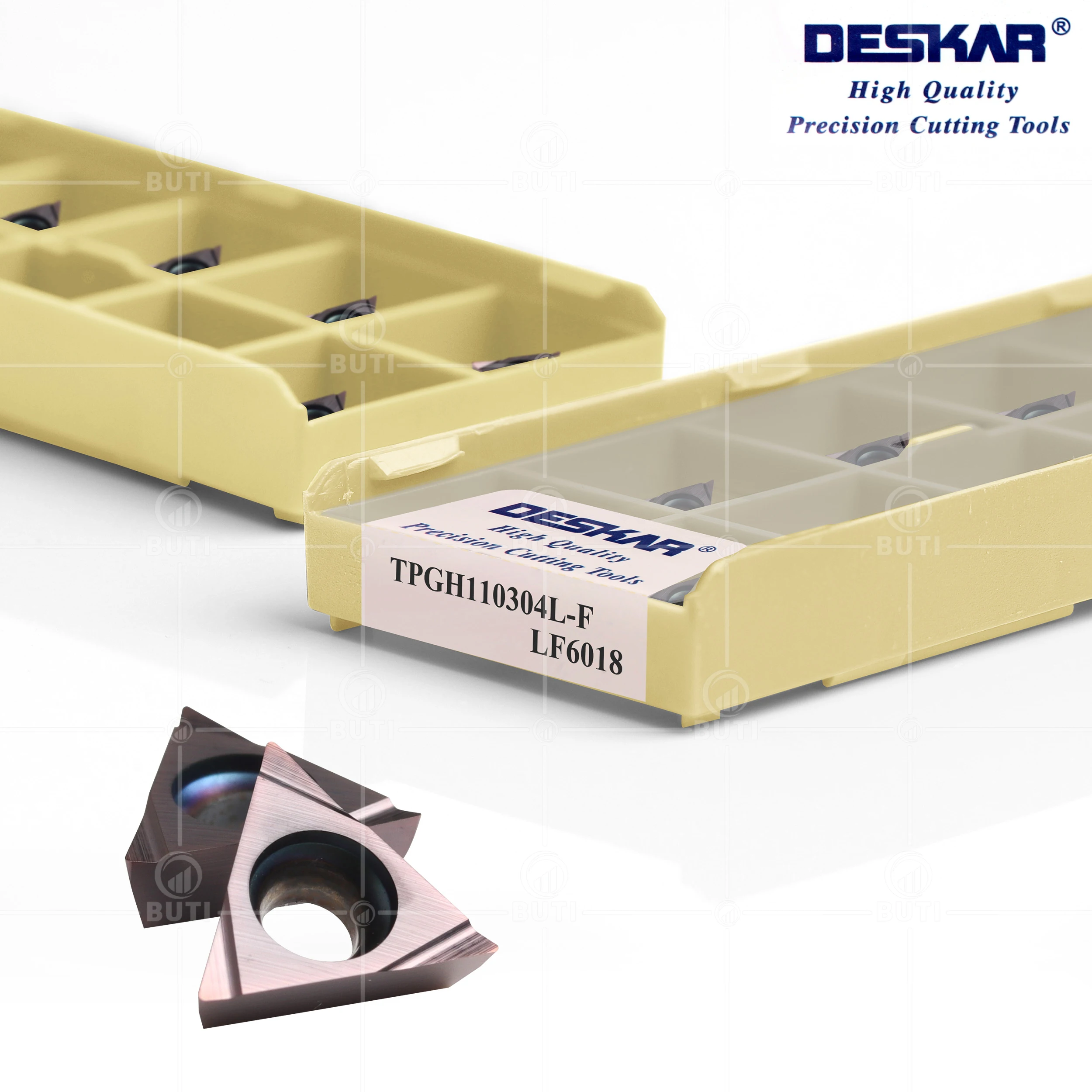 DESKAR 100% Original TPGH080202 TPGH080204 TPGH090202 TPGH090204 TPGH110302L-F TPGH110304L-F LF6018 Carbide Inserts Boring Tools