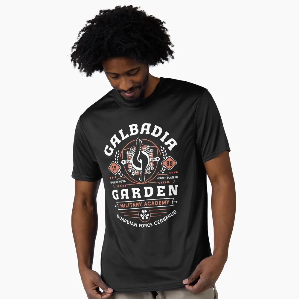

Galbadia Garden Emblem Video game Gift t shirt Final Fantasy graphic tee Y2K Clothes 100% Ccotton printed Large size Tops S-6XL