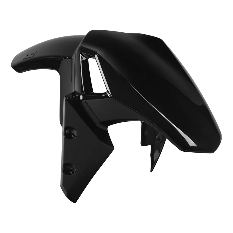 واقي الطين للعجلة الأمامية باللون الأسود الزاهي للدراجات النارية Kawasaki Z900 Z 900 2017-2024