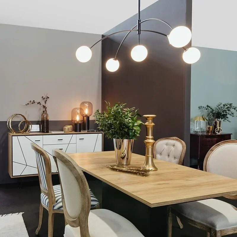 Modern Glass Pendant Light Nordic Designer Chandelier Hangi…
