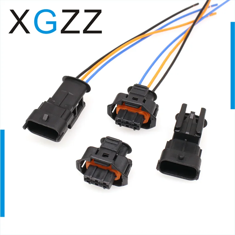 1928403966 compatible with Bosch three pin axial pressure timing sensor intake pressure plug automotive connector