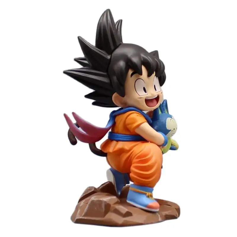 Dragon Ball Son Goku Kakarotto PUARU Cat 6" Animation Figure , Anime Model Ornamental Gift Garage Kit Ornaments Decoration