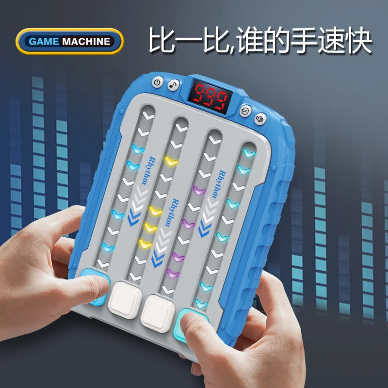 

Children's Educational Toys Music Rhythm Game Machine Challenge Stress Relief Press Toy Rhythm Master