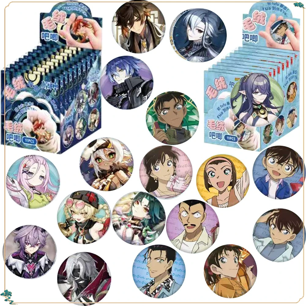 

Милый мультфильм аниме периферийные изысканные персонажи на заказ круглый значок стильная коллекция броши аксессуары для одежды подарок для фанатов