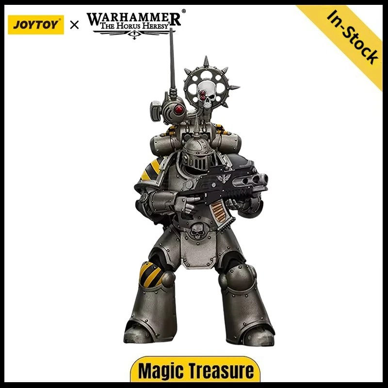

【24-Hour Shipping】JOYTOY Warhammer 40K 1/18 Action The Horus Heresy Lron Warriors MKlIl Tactical Legionary with Nuncio-vox