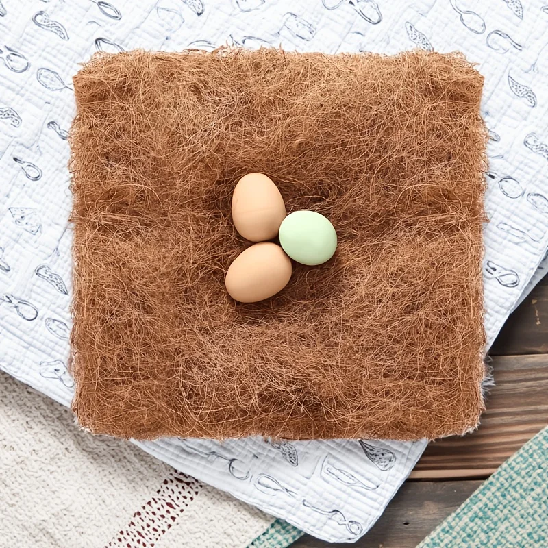 6-teiliges Hühnerstallmatten-Set - Kunstrasenmatte, waschbar und langlebig, geeignet für den Innen- und Außenbereich, perfekt für Hühner und Haustiere, natürlicher Aussehensbild, pflegeleicht, kein Strom erforderlich – Detail 3
