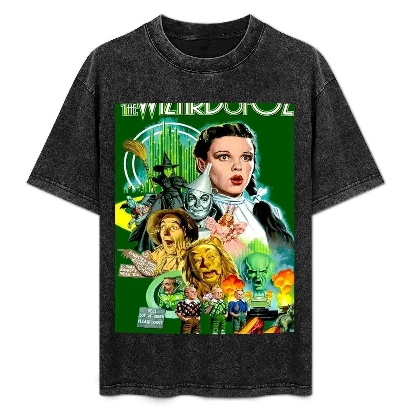 

Wizard of OZ Vintage Art Print T-Shirt street wear korean fashion affliction shirts custom t-shirts tee shirts for men