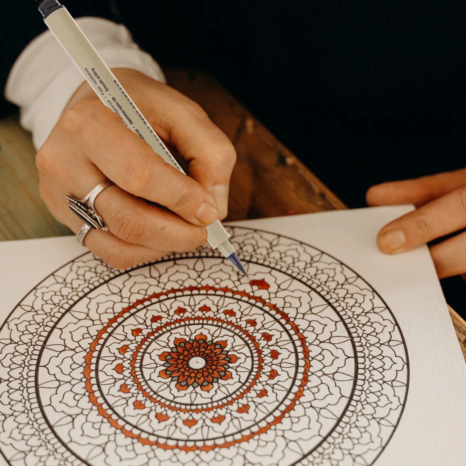 

12Pcs Waterproof Liner Pens Fine Tip Drawing Pens for Art Sketching Painting Line Art Marker Pen Set for Artists Students