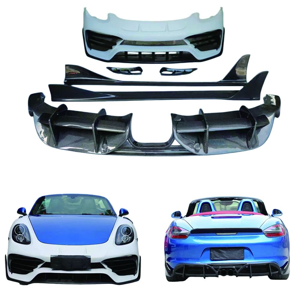 

Complete OEM Facelift Conversion & Custom BuildFor 981 PD Style Half Carbon Fiber Body Kit In Stock Wholesale Extreme MakeoverB