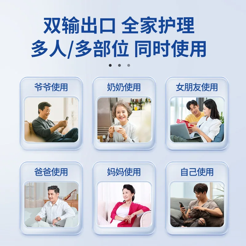 قطعة أثرية للتدليك عالية الطاقة محمولة ذكية للذراع والخصر والعمود الفقري العنقي ملصق تدليك نبض إلكتروني للكهرباء القوية