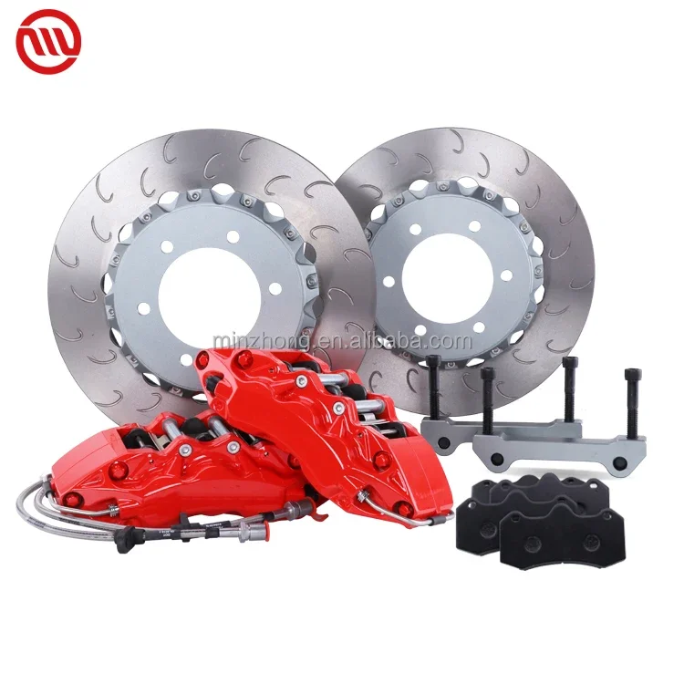 

Racing Big Brake Caliper Kit for AP CP9040 6 POT 355*32mm 380*32mm Drill Brake Jhook Rotor Disc