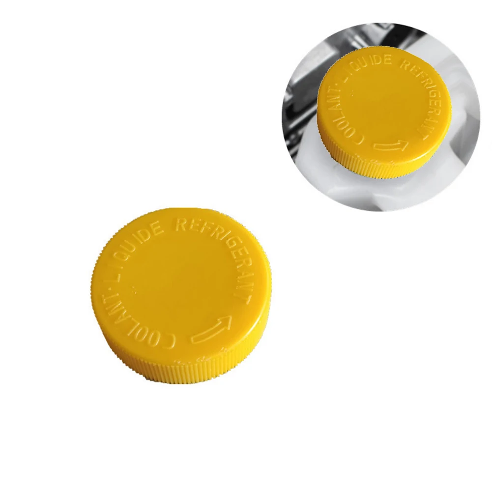 1pcs Coolant Reserve Bottle Cap Plastic Yellow 32mm For Nissan Patrol GU Y61 Navara D22 D21 200SX 2171279900 Car Accessory