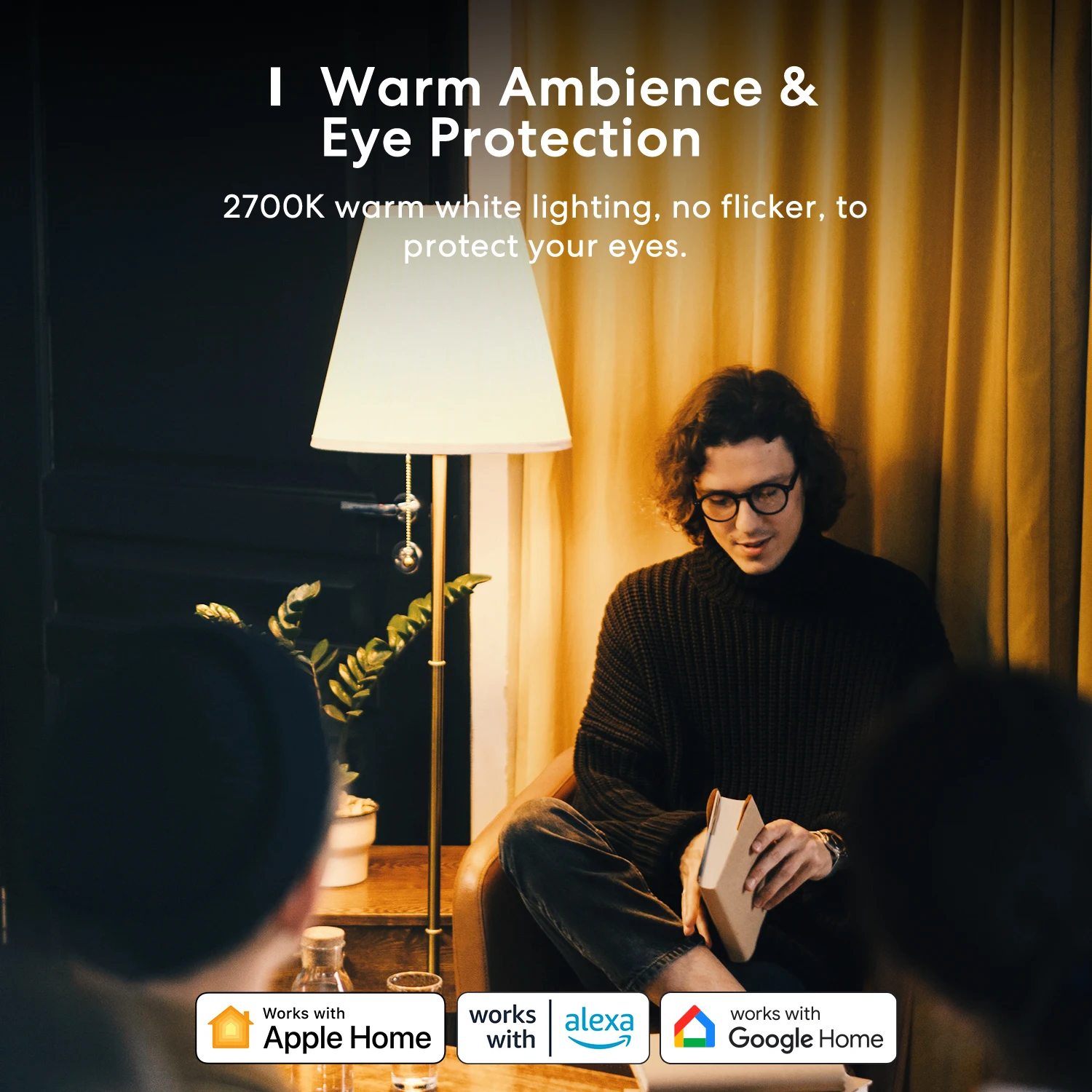 Meross HomeKit الذكية واي فاي LED لمبة مع ضوء عكس الضوء E27 خمر توفير الطاقة لمبة دعم اليكسا جوجل المنزل smartthing