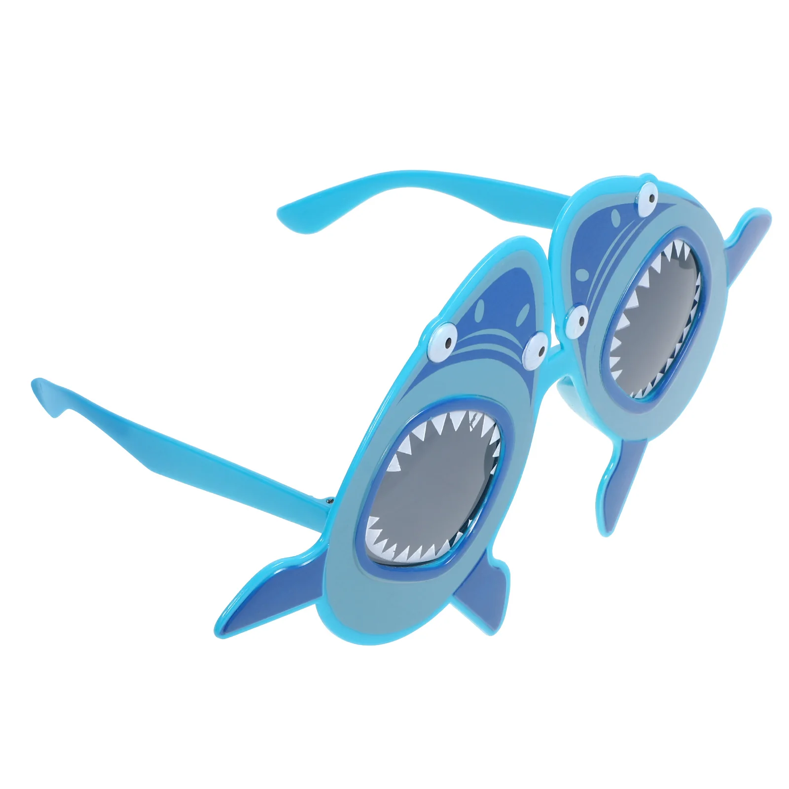 نظارات القرش المزخرفة، النظارات الشمسية الاستوائية، دعامة الصيف، إكسسوارات الحفلات المضحكة، مستلزمات الشاطئ، موضوع القرش الجديد للبالغين