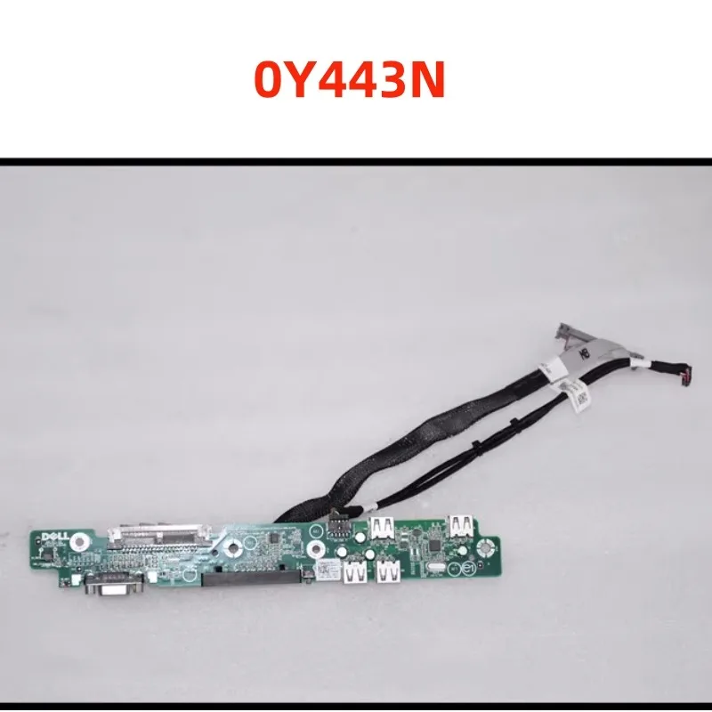 Original Control Panel Y443N 0Y443N CN-0Y443N for  Poweredge R210 II USB VGA