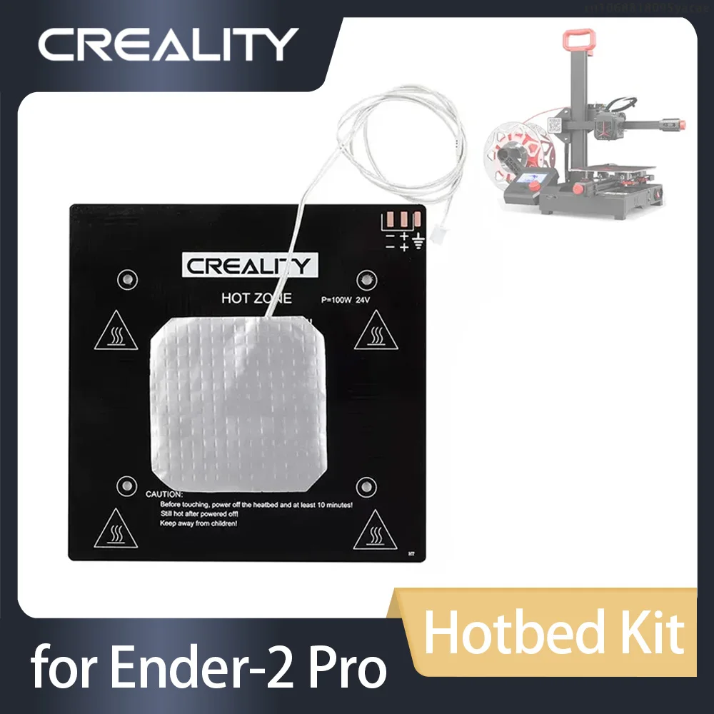 

CREALITY Hotbed Kit for Ender-2 Pro Replacement Heatbed Plate with Soft Magnetic Sticker Plate for Ender-2Pro 3D Printer Parts