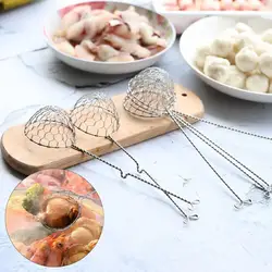 304Stainless Steel Oil Filter Hot Pot Fondue Sieve Colander Spoon Kitchen Skimmer Steel Filter Mesh Oil Pot Food Filter Cookware
