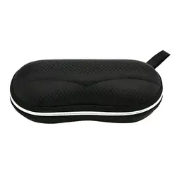 Potable Unisex Sunglasses Case Black Eye Flat Reading Glasses Protective Hard Box Eyewear Universal