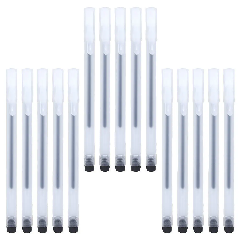 

50Pcs Classic Design Gel Pens Excellent Smooth Flow Writing Pen Multi-Function Student Accessory Portable School Office Supply