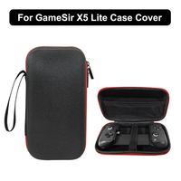 Shockproof Carrying Storage Bag Waterproof Mesh Pocket Controller Case Anti-Scratch Oxford Cloth for Gamesir X5 Lite/X2S