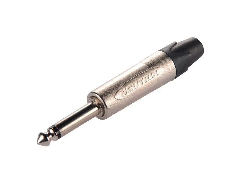 24K rhodium-plated 2-pole 6.35mm 6.5mm mono stereo straight plug two-core three-core microphone plug