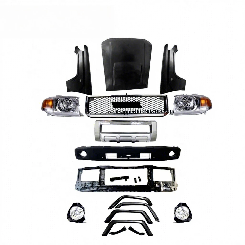Maictop Car Accessories Front Bumper Kit Facelift Replacement Front Bumper Body Kit for  LC79 LC76 Lc70