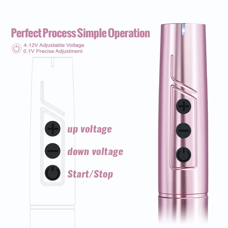 2023 Manufacturers Permanent Makeup Tattoo Pen Universal Needle OEM Wireless Rechargeable Eyebrow Machine Pen