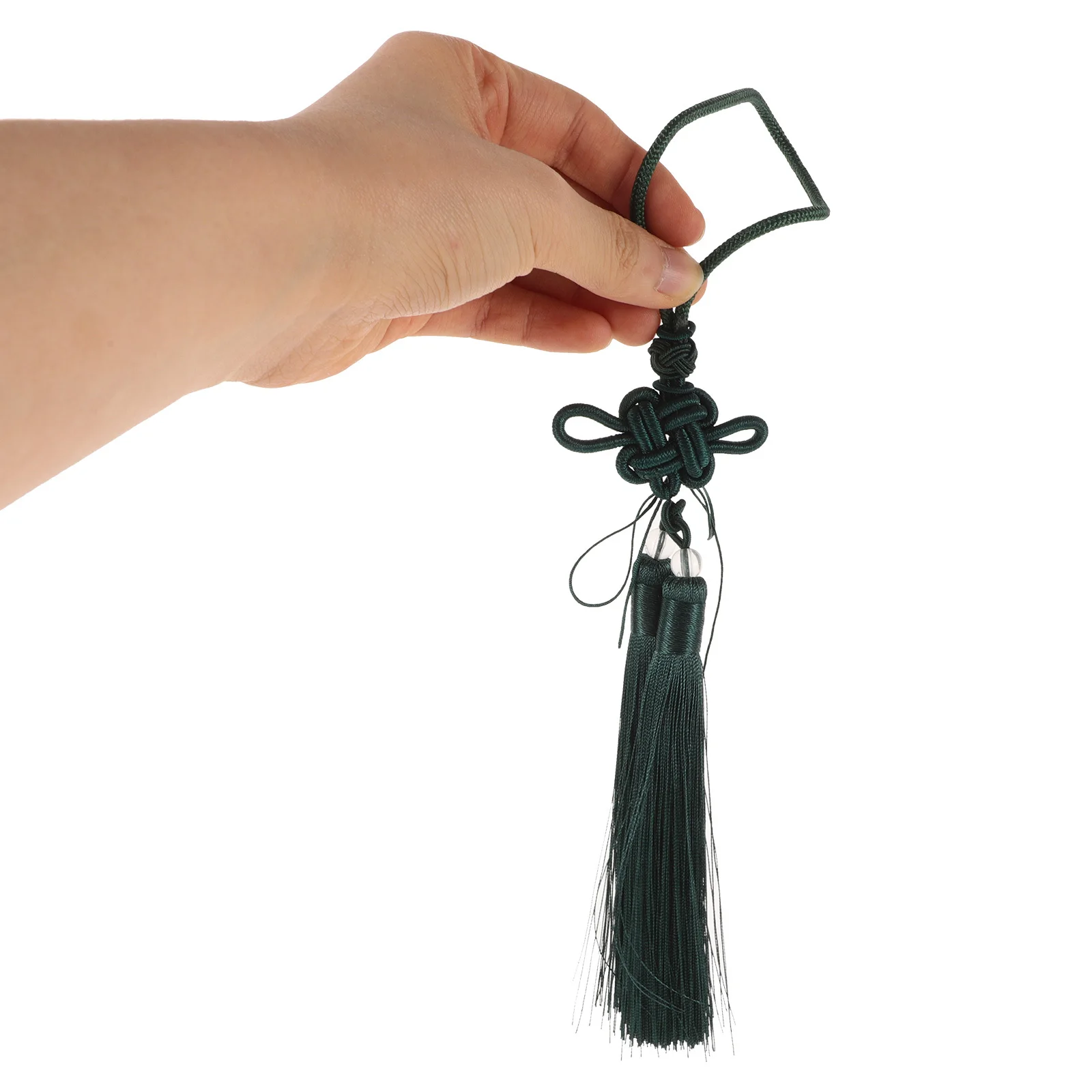 

5Pcs Chinese Knot Sword Tassel Tai Chi Style Decorative Pendant for DIY Crafts Fan Charms New Year Spring Festival Accessories