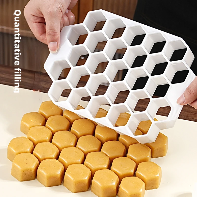 Honeycomb Quantitative Filling Divider Hexagonal Dough Separator Mooncake Pastry Making Tool Household Baking Accessory