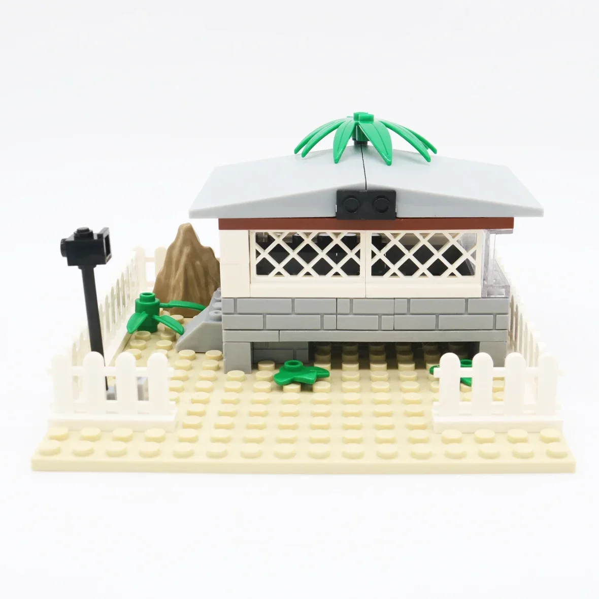 

MOC Farm Animals Building Blocks City Chicken Coop Hen House model Scene Construction Kid Educational Toy Halloween Gift