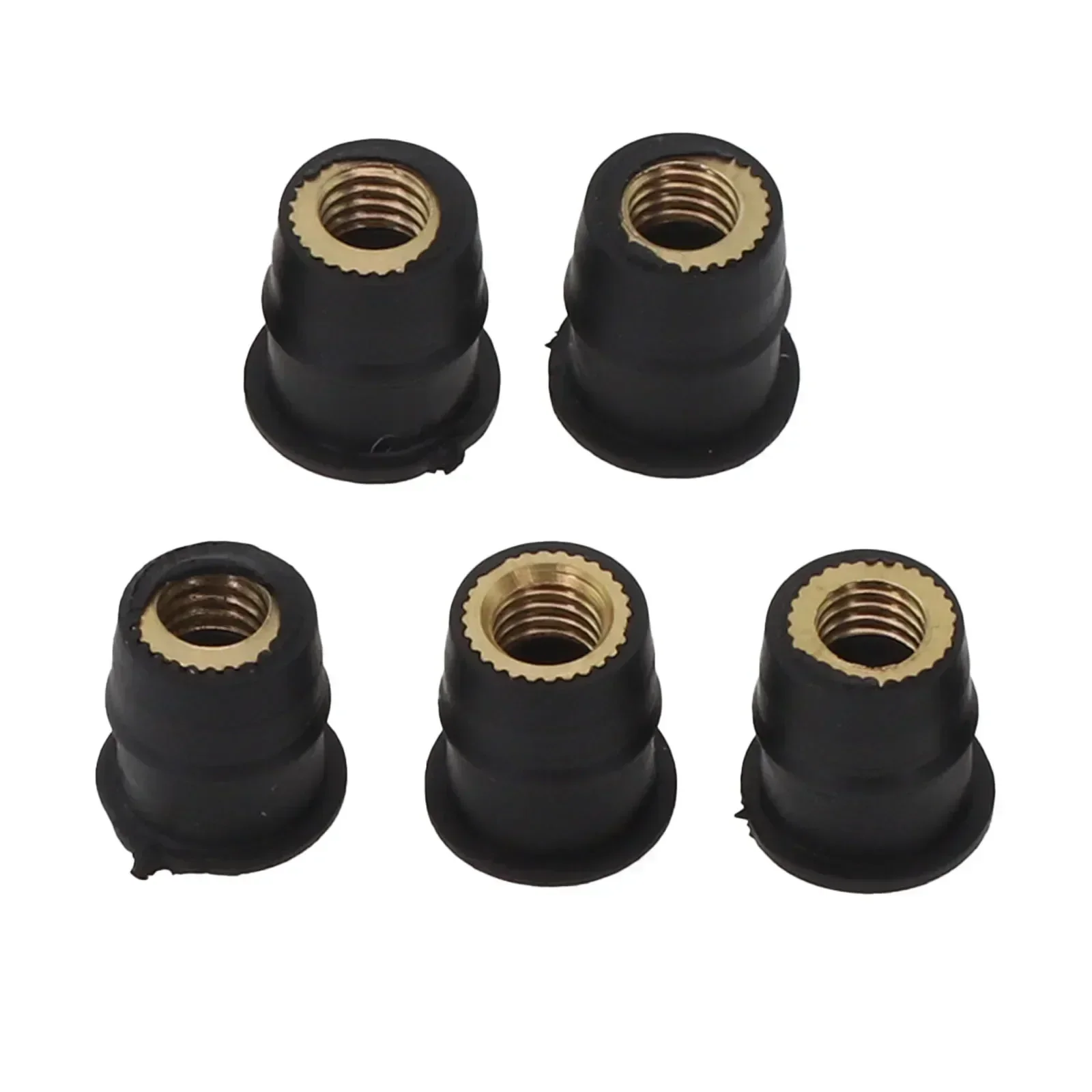 5PCS M 4/M5/M6 Motorcycle Windshield Windscreen Screws Bolts Nut Vibration Damper Panel Mounting Fastener Screws