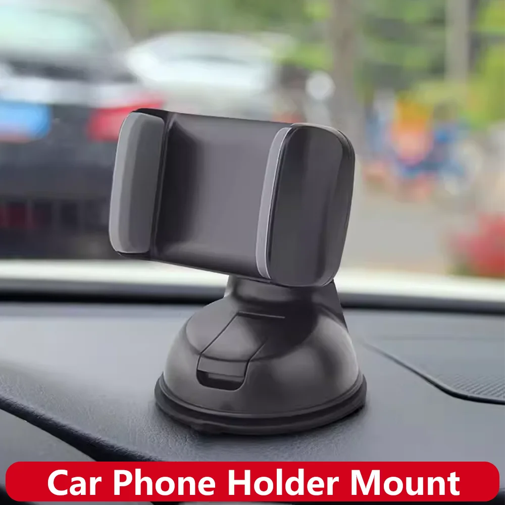 Suporte do telefone do carro montar forte ventosa para pára-brisa e painel para iphone 15 14 13 pro max samsung xiaomi todos os smartphones