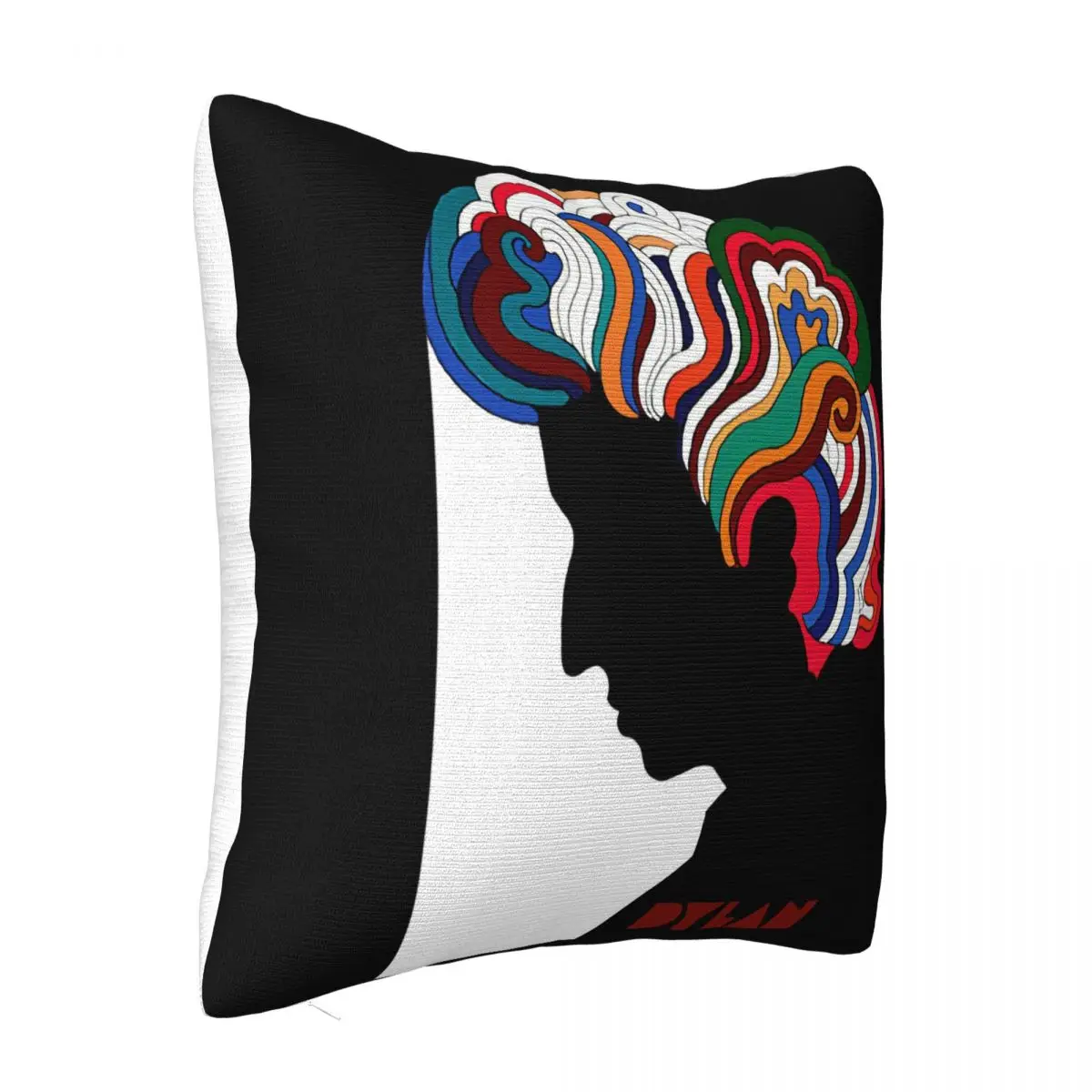 Neu 8799 Bob Dylan Logo Milton Glasers Sketch 2020 Size Grose S 2Xl Designing Casual Fitness Formal Pillow Case