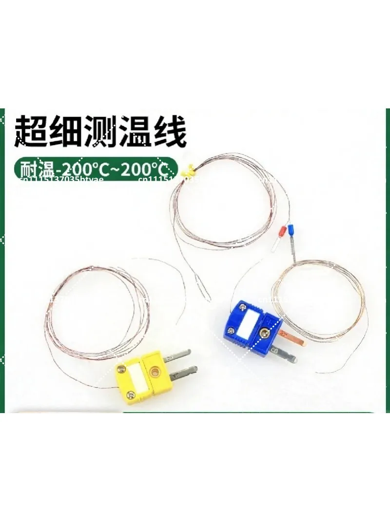 Ultra-Fine Surface Temperature Measurement Line Mini Probe High-Precision Thermocouple Sensor