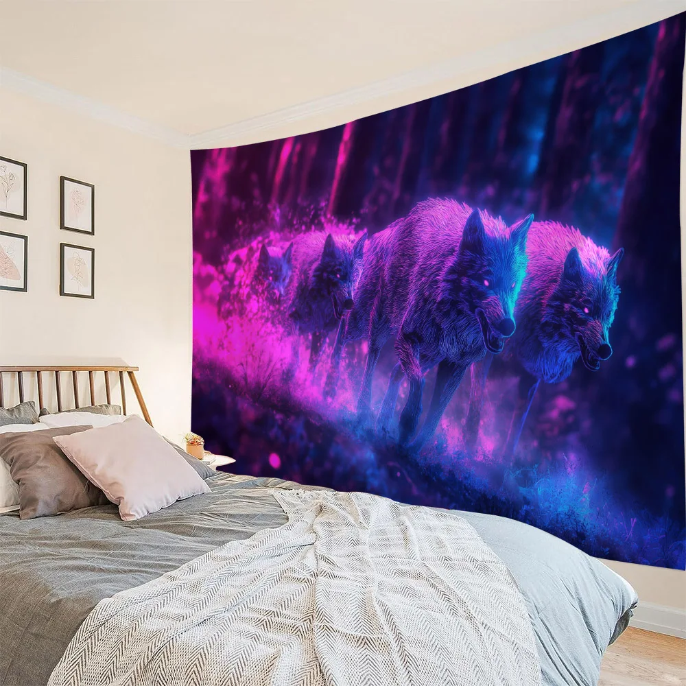 tapecaria-de-arte-psicodelica-com-lobo-poster-de-fundo-para-quarto-decoracao-de-casa-mural-de-tecido-lencol-de-praia-tapete-de-piquenique-capa-de-sofa