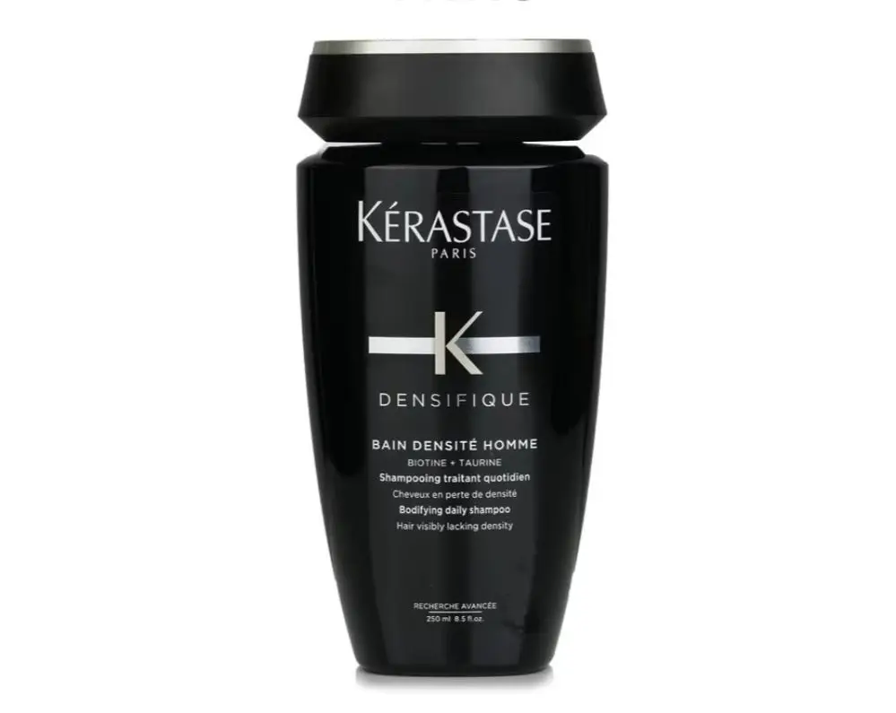 Kerastase Densifique Bain Densite Homme Daily Care Shampoo 250ml/8.5oz (Hair Visibly Lacking Density), Original Hair Care