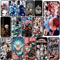 Anime My Hero Academia Deku Phone Cover Case for Xiaomi Mi 12 11T 10T 9 CC9E A2 Pocophone F1 Redmi K20 K30 K40 Pro 12X Casing