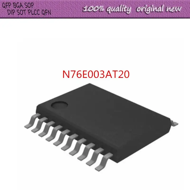 

NEW 10PCS/LOT N76E003AT20 N76E003 N76E003AT TSSOP-20