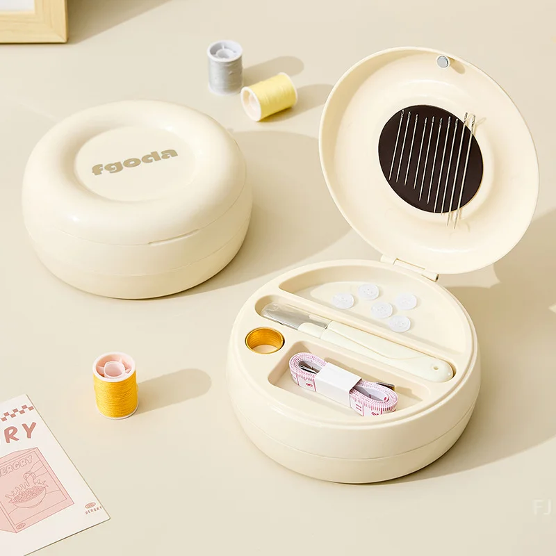 

[YU]Sewing Kit Magnetic, Needle And Thread Kit With Sewing Supplies Travel Small Sewing Kit Portable For Adults Beginners