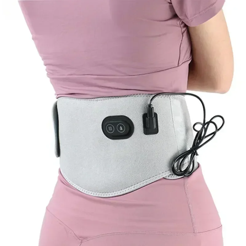 

USB Electric Heating Warmer Hot Waist Lumbar Back Pad Belt Protector Brace Band Support Massager Anti Pain Relief Therapy Tool