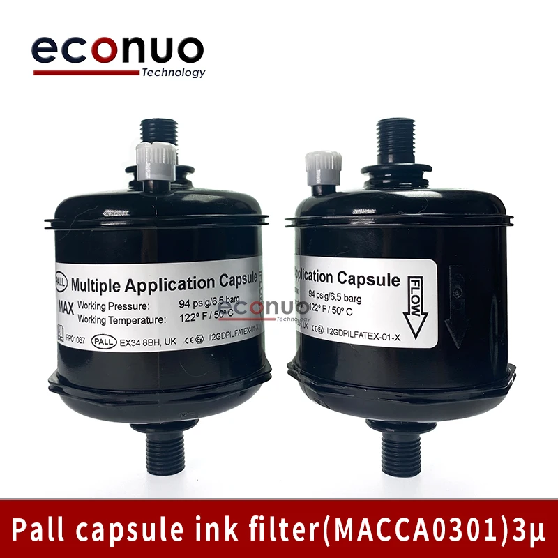 

Original Pall Capsule Ink Filter MACCA0301 3U Inkjet Printer UV Flatbed Straight Head