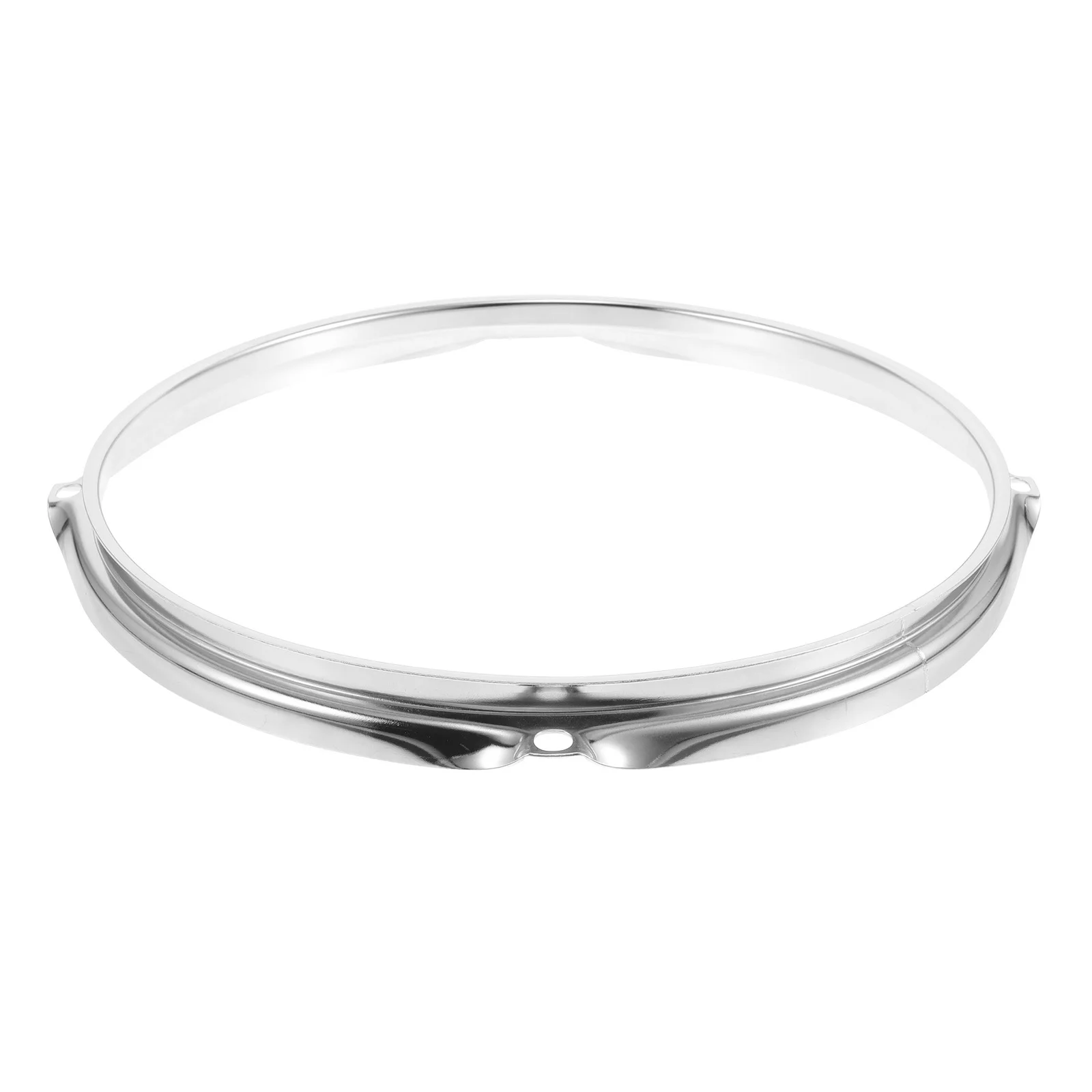 

1pcs Snare Drum Hoop Steel Pressing Ring Replacement Durable Metal Drum Rim For Percussion Instruments Easy Install Precision