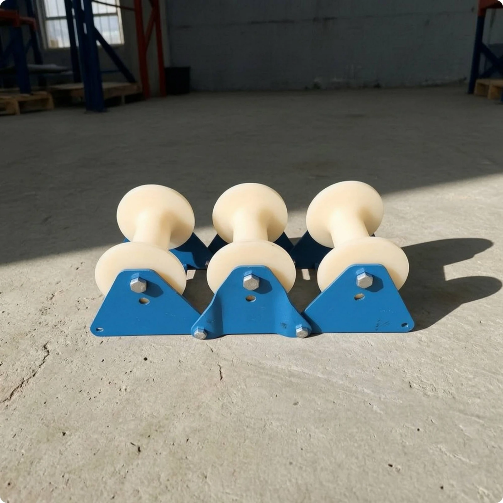 Cable Pulley Guide Rigid Pulley Guide with Roller Wheels Wheel Compact Hardware Stable for Installers, Construction Sites - view 6