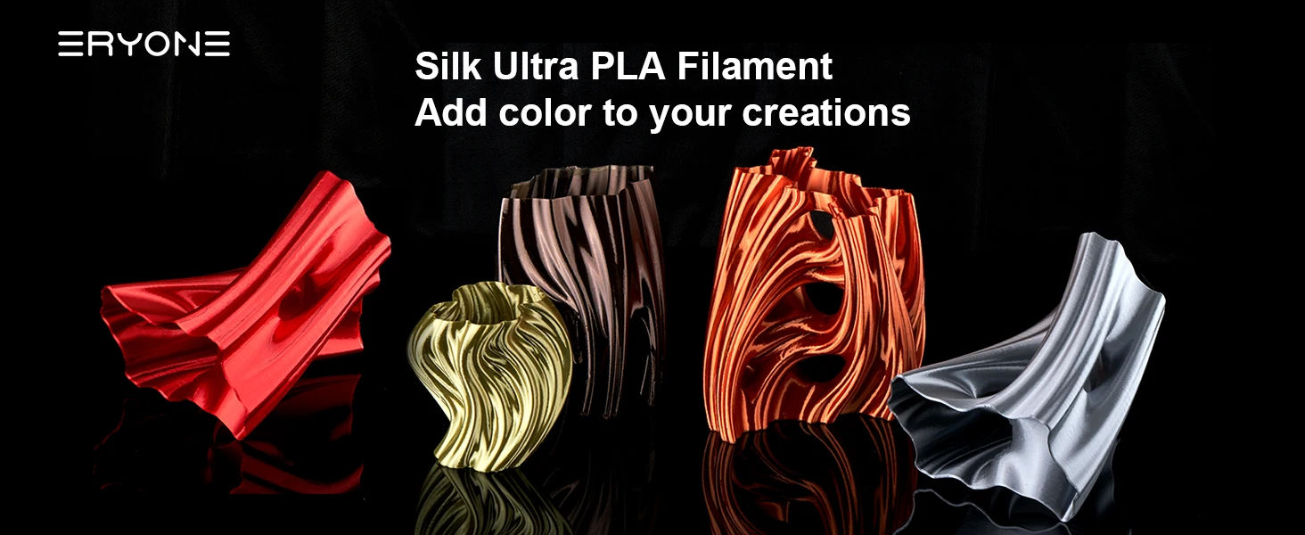 Eryone 5KG Promotion Ultra SILK PLA Filament 3D-Druck 1/3/5/10KG 1,75mm für 3D-Drucker Hohe Qualität Schnelle Lieferung – Detail 9
